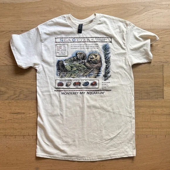 Taylor Swift Liberty Graphics Monterey Bay Aquarium Sea Otter Tee - Picture 2 of 4